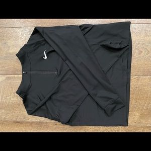 NIKE COURT CROP LONG SLEEVE